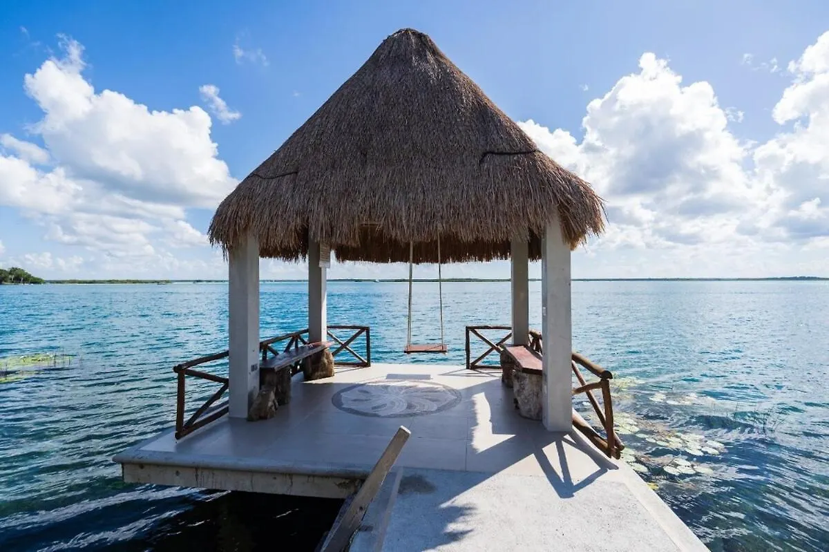 Βίλα Casa Frente A La Laguna De Bacalar