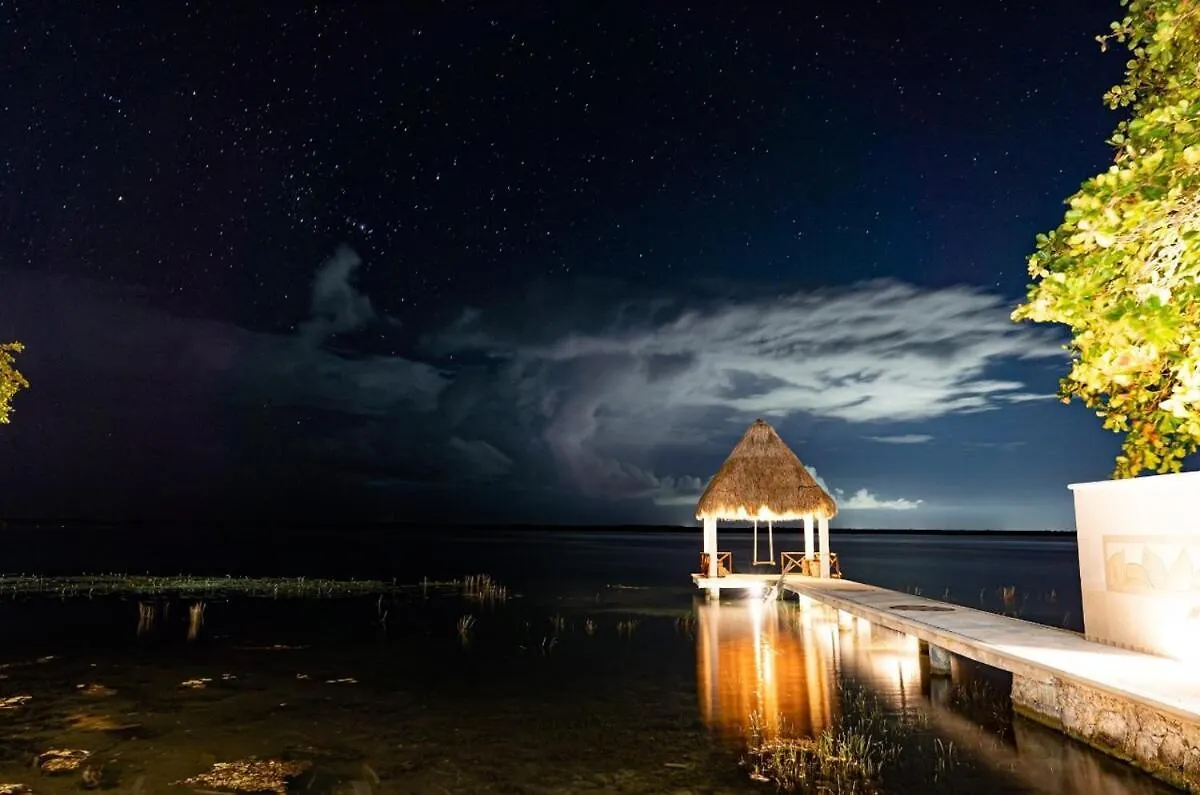 Βίλα Casa Frente A La Laguna De Bacalar