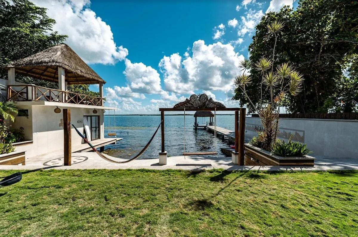 Βίλα Casa Frente A La Laguna De Bacalar